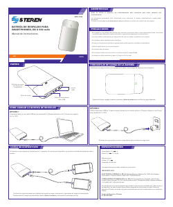 Manual Steren MOV-1085 Portable Charger