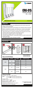 Manual de uso Steren CRG-015 Cargador de batería