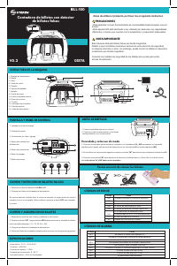 Manual de uso Steren BILL-100 Contadora de billetes