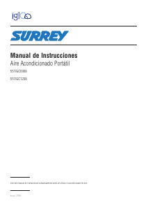 Manual de uso Surrey 551IGC1208 Aire acondicionado