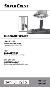 Manual SilverCrest IAN 311215 Luggage Scale