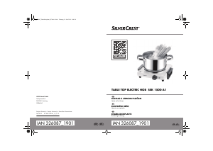 Bedienungsanleitung SilverCrest SEK 1500 A1 Kochfeld