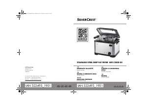 Használati útmutató SilverCrest IAN 322493 Olajsütő