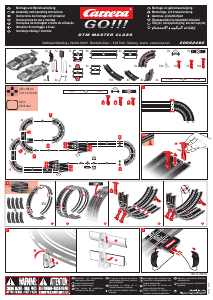 Hướng dẫn sử dụng Carrera 20062480 Go!!! DTM Master Class Đường đua