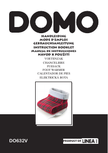 Manual de uso Domo DO632V Calentador de pies