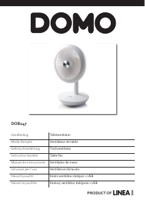 Manual de uso Domo DO8147 Ventilador