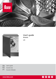 Manual Teka LI5 1280 Máquina de lavar roupa