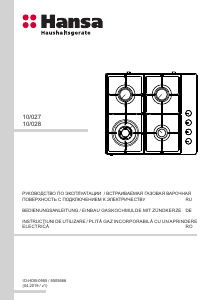 Manual Hansa BHGY620390 Plită