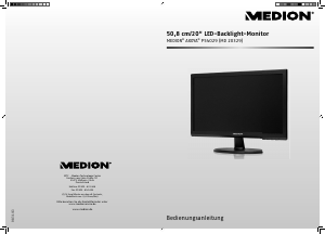 Bedienungsanleitung Medion Akoya P54029 (MD 20329) LED monitor