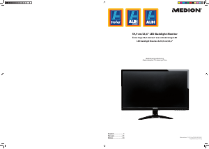 Manuale Medion Akoya P55432 (MD 20432) Monitor LED