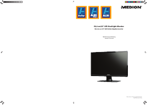 Használati útmutató Medion Akoya X55099 (MD 20999) LED-es monitor