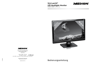 Bedienungsanleitung Medion Akoya P54028 (MD 20328) LED monitor