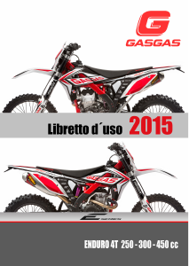 Manuale GasGas Enduro 4T 250 (2015) Motocicletta