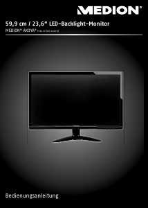 Bedienungsanleitung Medion Akoya P55430 (MD 20430) LED monitor
