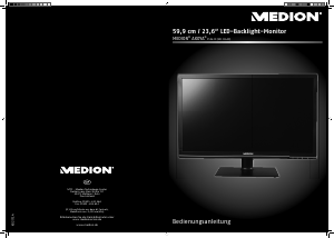 Bedienungsanleitung Medion Akoya P55429 (MD 20429) LED monitor