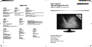 Manuale Medion Akoya X57005 (MD 21147) Monitor LED