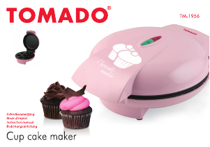 Manual Tomado TM-1956 Cupcake Maker