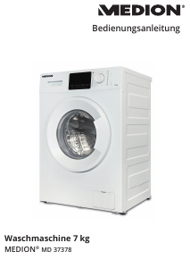 Bedienungsanleitung Medion MD 37378 Waschmaschine