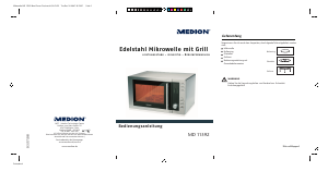 Bedienungsanleitung Medion MD 11592 Mikrowelle