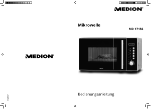 Bedienungsanleitung Medion MD 17156 Mikrowelle