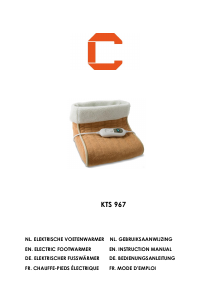 Handleiding Cresta KTS 967 Voetenwarmer