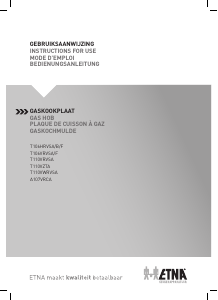 Mode d’emploi ETNA T106VRVSF Table de cuisson