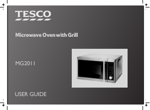 Manual Tesco MG2011 Microwave