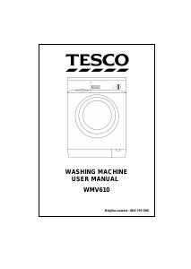 Handleiding Tesco WMV610 Wasmachine