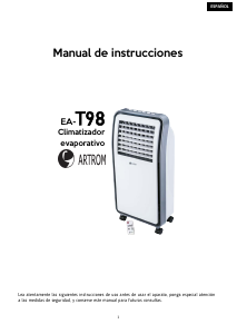 Manual de uso Artrom EA-T98 Aire acondicionado