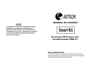 Manual de uso Artrom ARM12-DC Aire acondicionado