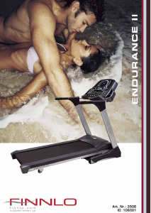 Manual Finnlo 3506 Endurance II Treadmill