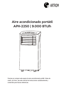 Manual Artrom APH-2250 Air Conditioner