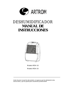 Manual de uso Artrom MDH-16 Deshumidificador