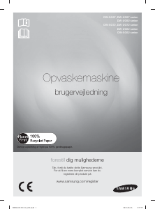 Bruksanvisning Samsung DW-UG622T Diskmaskin