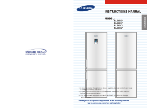 Manual Samsung RL34SCSW Fridge-Freezer