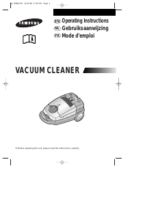 Manual Samsung VC-8930E Vacuum Cleaner