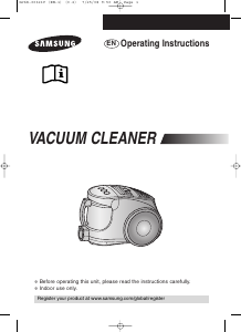 Manual Samsung SC8430 Vacuum Cleaner