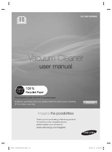 Manual Samsung SC7480 Vacuum Cleaner