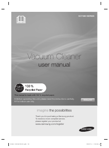 Manual Samsung SC7490 Vacuum Cleaner