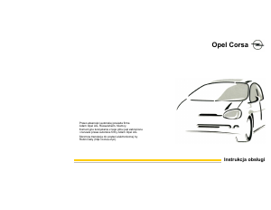 Instrukcja Opel Corsa (1995)