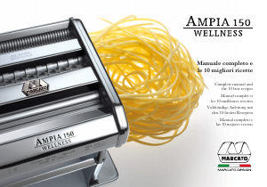 Manual Marcato Ampia 150 Wellness Pasta Machine