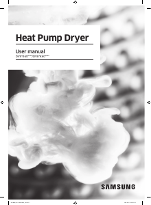 Manual Samsung DV9EK6000CW Dryer