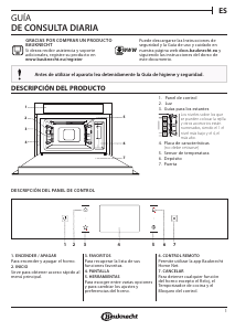 Manual de uso Bauknecht ECSK9 P845 BM Horno