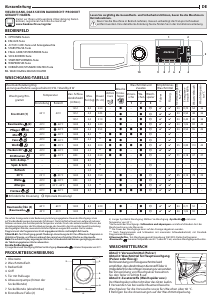 Bedienungsanleitung Bauknecht WM Elite 823 PS Waschmaschine