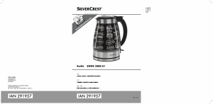 Instrukcja SilverCrest IAN 291957 Czajnik