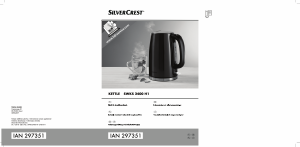 Bedienungsanleitung SilverCrest SWKS 2400 H1 Wasserkocher