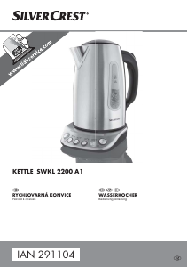 Manuál SilverCrest SWKL 2200 A1 Konvice