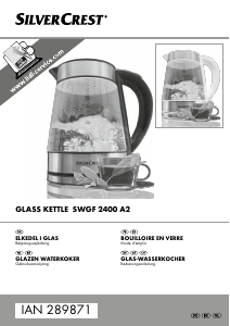 Mode d’emploi SilverCrest SWGF 2400 A2 Bouilloire