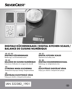 Manual SilverCrest IAN 322382 Kitchen Scale