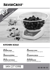 Manual SilverCrest IAN 271098 Kitchen Scale